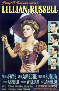 Lillian Russell Movie Poster Henry Fonda Rare Vintage