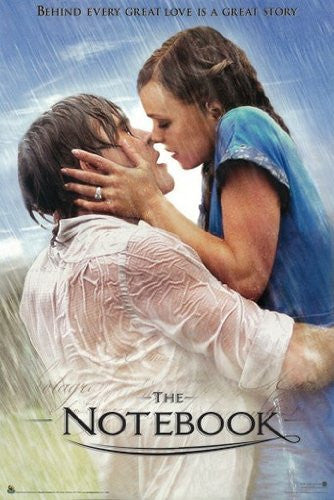 THE NOTEBOOK MOVIE POSTER Behind Every Great Love RARE HOT NEW 24x36