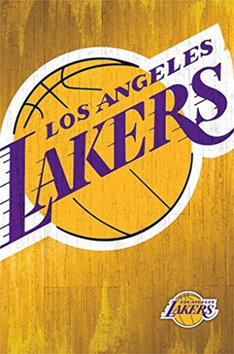 LOS ANGELES LAKERS LOGO POSTER Rare Hot New 22x34