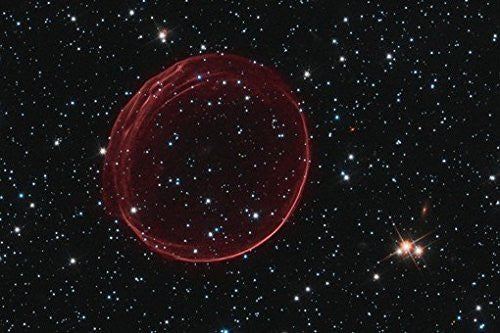 REMNANT of SUPERNOVA EXPLOSION POSTER Space Astrology - Amazing Nasa Hubble Telescope Shot RARE HOT NEW 24x36