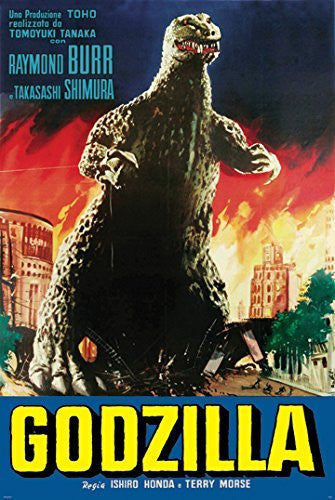 GODZILLA POSTER Amazing Vintage Print RARE HOT NEW 24x36 Style 2