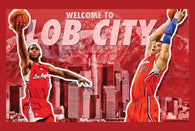 CLIPPERS POSTER Welcome to Lob City RARE HOT NEW 24x36