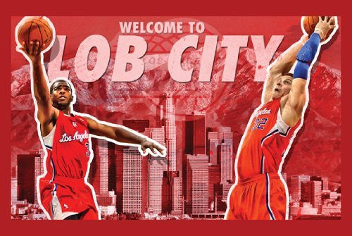 CLIPPERS POSTER Welcome to Lob City RARE HOT NEW 24x36