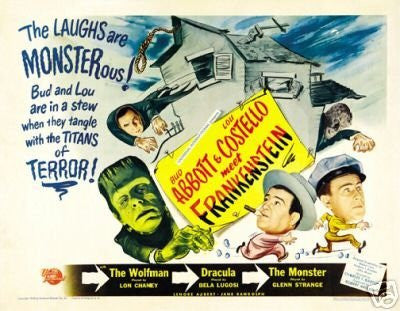 Abbott and Costello Meet Frankenstein Movie Poster 2