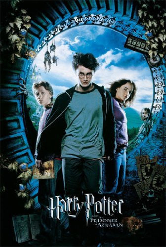 HARRY POTTER POSTER Prisoner of Azkaban RARE NEW