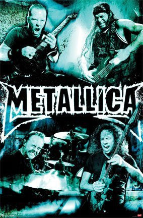 Metallica (Group, Live) Music Poster Print