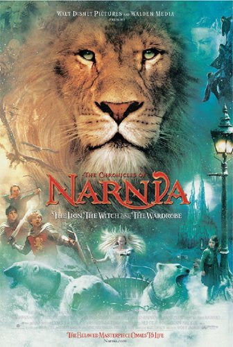 NARNIA POSTER The Lion Witch & Wardrobe RARE NEW 24X36