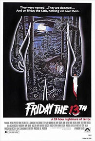 FRIDAY THE 13TH POSTER - 24H NIGHTMARE OF TERROR - NEW