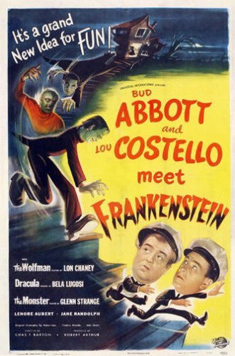 Abbott and Costello Meet Frankenstein Movie Poster 1