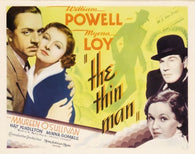 The Thin Man Movie Poster William Powell 1