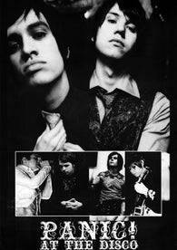 PANIC AT THE DISCO POSTER Group Cast Collage RARE 24X36