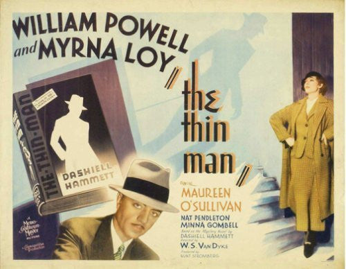 The Thin Man Movie Poster William Powell 2