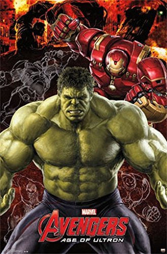 AVENGERS POSTER Age of Ultron - Hulk RARE HOT NEW 22x34