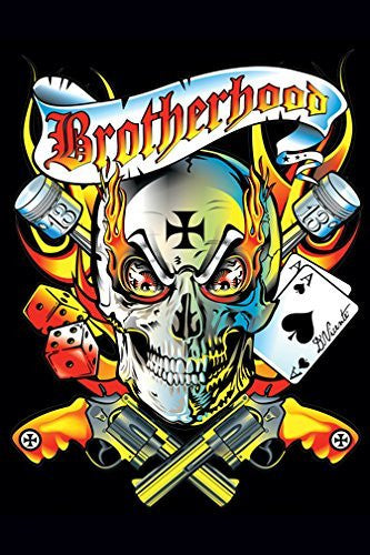 GHOSTRIDER SKULL POSTER Retro Neon Look - Pop Art RARE HOT NEW 24x36