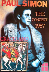 PAUL SIMON CONCERT POSTER 1987 Graceland NEW 24X36