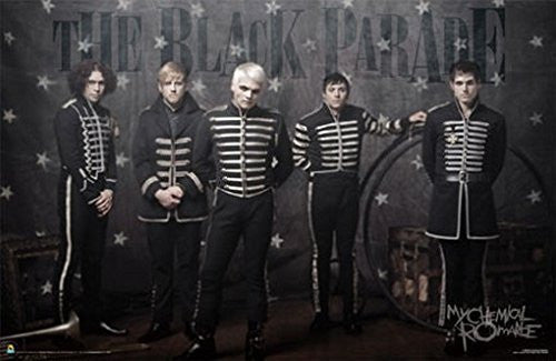 MY CHEMICAL ROMANCE POSTER The Black Parade RARE NEW 24x36