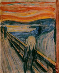 Edvard Munch Poster the Scream Art Print Classic New