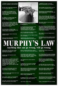 MURPHY'S LAW POSTER Funny RARE HOT NEW 24x36