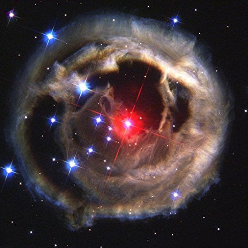 MONOCEROTIS - ECHO of LIGHT POSTER Space Astrology - Amazing Nasa Hubble Telescope Shot RARE HOT NEW 24x24