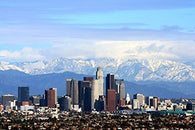 LOS ANGELES SKYLINE POSTER Amazing LA Winter Panoramic Shot RARE HOT NEW 24x36
