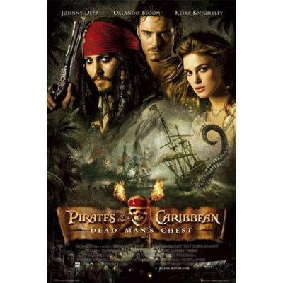 PIRATES OF THE CARIBBEAN POSTER -DEAD MAN'S CHEST GROUP