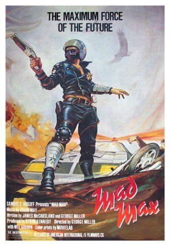 Mad Max Movie Poster Mel Gibson