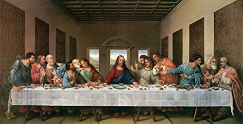 THE LAST SUPPER POSTER Michelangelo RARE HOT NEW 18x36