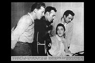 MILLION DOLLAR QUARTET POSTER Elvis Presley - Carl Perkins - Johnny Cash - Jerry Lee Lewis 24x36
