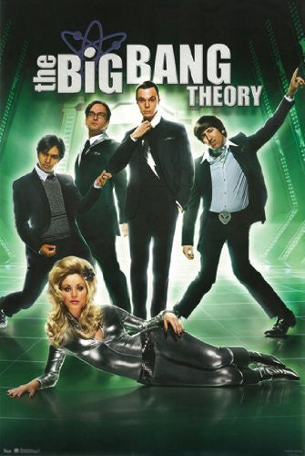 THE BIG BANG THEORY POSTER Amazing Cast RARE HOT NEW 24x36