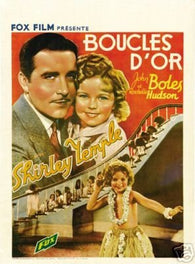 Curly TOP Movie Poster Shirley Temple Rare HOT Vintage