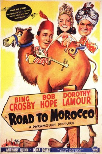 Road to Morocco Movie Poster Bob Hope 1