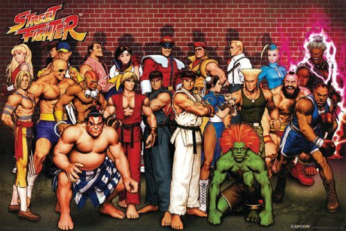 STREET FIGHTER POSTER Amazing Cast RARE HOT NEW 24x36