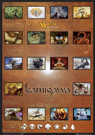 CHAMPIONS OF KAMIGAWA POSTER Magic The Gathering 24X36