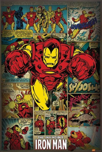 IRON MAN POSTER Comics RARE HOT NEW 24x36