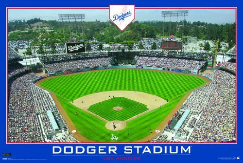 DODGER STADIUM POSTER Great Shot RARE HOT NEW 24x36
